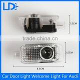 Newest Custom Ghost Shadow Door Light 3d Led Logo Projector Laser Light Car Logo Led Courtesy Light For Audi thumbnail-3