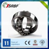 chrome steel self-aligning ball bearings/spherical ball bearings 2210