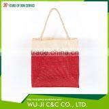 100% polyester high quality printed wedding gift tote bag