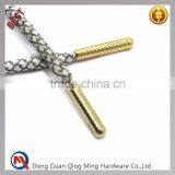 Custom Gold Metal Cord Tip Air Yeezy Aglet