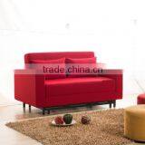 Top Quality Modern Style Red Folding Cum Sofa Bed thumbnail-2