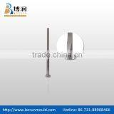 Flat Ejector Pin With Extra Long Blade, Through-hardened Flat Ejector Pin