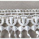 Special Design 12.5cm Width Polyester Macrame Fringe Lace Trim Water Soluble thumbnail-4