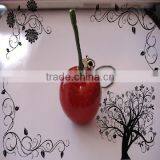 1pc Fake Cherry Keychain For Mobile Phone