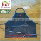 Wholesale Personalized Big BBQ Kitchen Apron With Three Roomy Pockets thumbnail-6