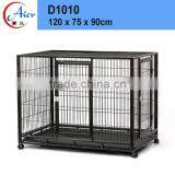 Large Steel Dog Cage With Two Doors thumbnail-1