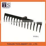 Garden Rake Spring Steel Rake