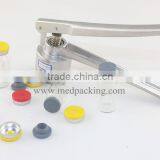 100sets/ Lot 10ml Glass Vials+20mm Vial Stopper + 20mm Flip off Caps + 1pcs 20mm Vial Crimper thumbnail-4
