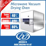 microwave drying flower vacuum dryer /heating equipment
