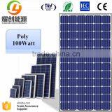 IEC/TUV/CE/EL Certified Solar Panel 100w Poly Crystalline Silicon 100watt Panel thumbnail-1