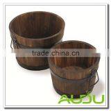 Audu Wood Planter,Wooden Planter,Wood Flower Planter thumbnail-1