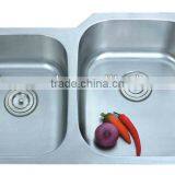 Stainless Steel Kitchen Sink Double Bowle thumbnail-1