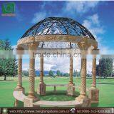 High Quality Outdoor Column Garden Marble Pavilion thumbnail-1