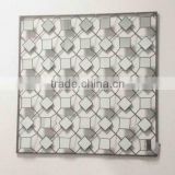 Metal Square Decorative Wall Mirror Wrought Iron Wall Mirror