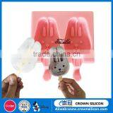 Creative Design Cartoonshape Silicone Ice Cube Tray FDA Standard Home Ice Maker Molds