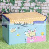 N489 Household Non Woven Box Foldable Storage Box Storage Organizer thumbnail-2