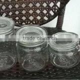 Bulk Glass Candle Holder With Glass Lids, Glass Candlestick
