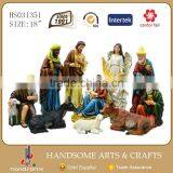 18 Inch Resin Craft Religious Items Home Decoration Christmas Nativity Set thumbnail-3