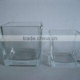 Two Size Square of the Glass Candle Holder thumbnail-1