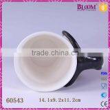 Unique White Ceramic Elephant Desgin Animal Mug thumbnail-5