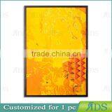 Framed Handmade Shadow Box Home Goods Wall Art Canvas Painting thumbnail-1