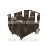 Rotomolded Factory LLDPE Restaurant Hotel Service Trolley Designs thumbnail-1