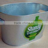 17L Galvanized Metal Beer Bucket thumbnail-1