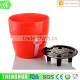 Various Size! Colorful Plastic Flower Pots Big Outdoor Flower Pots thumbnail-4