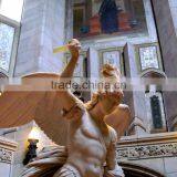 High Quality Hand-made Marble Archangel Michael Statue for Sale thumbnail-3