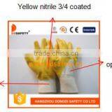 Ddsafety Cotton With Yellow Nitrile Glove thumbnail-6