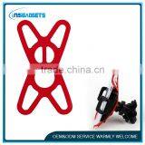 Bike Mount Stand With Silicone Support Band ,h0t083 Safety Band Universal Bicycle Phone Mount thumbnail-1