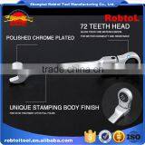 10mm Ratchet Wrench Flexible Head Gear Spanner Combination Torque Chrome Vanadium Auto Repair Two Way thumbnail-3
