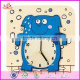 2017 New Design Children Early Teaching Wooden Clock Puzzle W14K016 thumbnail-6