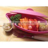 Silicone Microwave Steamer Silicone Microwave Steamer thumbnail-1
