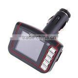 2016 New 1.8 '' LCD Car MP3 Player Wireless FM Transmitter USB SD TF Card + Remote Control HY thumbnail-2