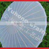 White Color Silk Wedding Parasol thumbnail-2