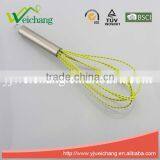 WCW003 Good Quality Egg Whisk Silicone Wire Whisk, Egg Frother, Milk & Egg Beater Blender 10" Hot Sales thumbnail-1