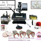 8 In 1 Combo Plate Mug Cap T-Shirt Heat Transfer Machine Sublimation Machine