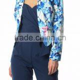 Trendy Women Blazer Hot Sale Latest Design Printed Fashion Jacket thumbnail-1