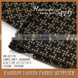 Shaoxing Cicheng Textile New Design Knitted Jacquard Fabric With Lurex for Elegent Lady Dress thumbnail-6
