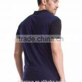 2016 OEM Service Stylish Latest Design Custom Cotton Polyester Spandex Man Polo Shirt Golf thumbnail-2