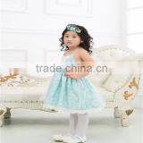 Fashion Dress Kids Party Dress Baby Girl Cotton American Style Dress thumbnail-1