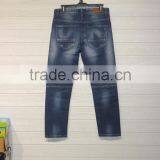 GZY Fashion Wash Denim Jeans Men Maternity Jeans Pant and Shirt thumbnail-3