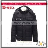 China Factory Black Windproof Winter Mens Padded Jacket thumbnail-1