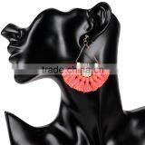 Bohemian Jewelry Colorful Tassel Charms Earrings for Women thumbnail-6