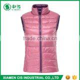 Latest Design Multi Color Reversible Lightweight Women Winter Duck Down Vest thumbnail-2