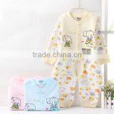 2017 Breathable Cheap Baby Romper With Split Pants Newborn Sleepwear Wholesale thumbnail-1