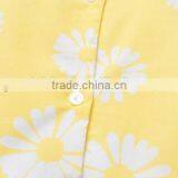 New European and American Cute Princess Dress Daisy Printed Frock thumbnail-6