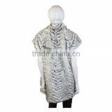 Long Mink Fur Coat Women Sleeveless Coats New Fashion Ladies Fur Jacket thumbnail-4