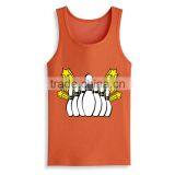 Wholesale Cheap Tank Top Custom Design Promotional Mens Running Singlet thumbnail-4